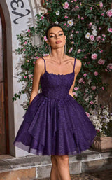 3 of 7 Jadore J26071 Purple