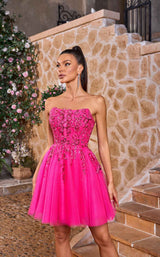 3 of 7 Jadore J26076 Bright Pink