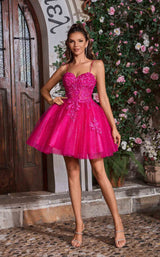1 of 7 Jadore J26077 Hot Pink