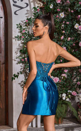 7 of 7 Jadore J26078 Teal