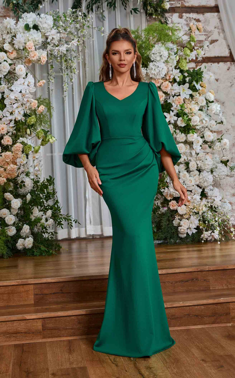 jadore emerald green dress JM306 Vacation Cover-Ups casual wedding dresses for Formal dress SIZE::6-9 Months