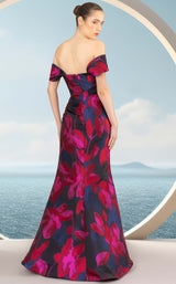 6 of 9 Janique 2513 Navy/Magenta