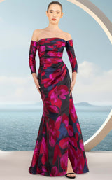 3 of 9 Janique 2513 Navy/Magenta