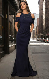 1 of 2 Janique W3063 Navy