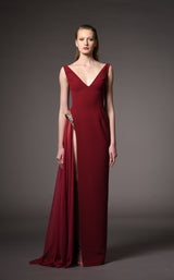 1 of 2 Jean Louis Sabaji 6001024 Burgundy