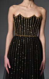 2 of 3 Jean Louis Sabaji 6001133 Black/Gold