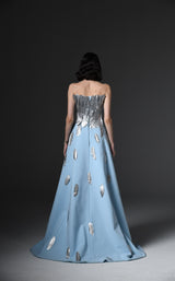 2 of 2 Jean Louis Sabaji 6001139 Light Blue/Silver