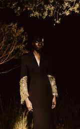 2 of 5 Jean Louis Sabaji 6001714 Black/Gold