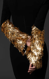 4 of 5 Jean Louis Sabaji 6001714 Black/Gold