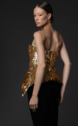 5 of 5 Jean Louis Sabaji 600174 Black/Gold