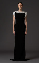 4 of 6 Jean Louis Sabaji 600175 Black/White