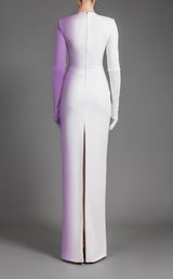 2 of 2 Jean Louis Sabaji 60072 White/Purple Ombre