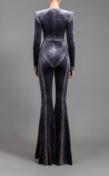 2 of 2 Jean Louis Sabaji 600746 Jumpsuit Silver
