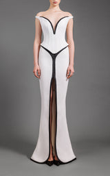1 of 2 Jean Louis Sabaji 60077 White