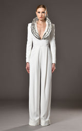 1 of 3 Jean Louis Sabaji 600817 Jumpsuit White