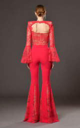 2 of 3 Jean Louis Sabaji 600837 Jumpsuit Red