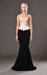 1 of 2 Jean Louis Sabaji 600844 Peach/Black