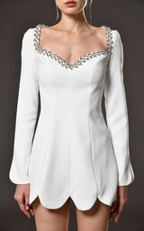 2 of 3 Jean Louis Sabaji 60086 White