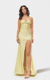 1 of 2 Jessica Angel 2707 Pale Yellow