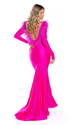 2 of 2 Jessica Angel 866 Fuchsia