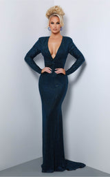 4 of 6 Johnathan Kayne 2901 Black-Capri-Blue