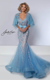 3 of 4 Johnathan Kayne DKS10 Powder Blue/Nude