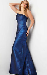 3 of 4 Jovani 06867 Cobalt