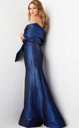 4 of 4 Jovani 06867 Cobalt