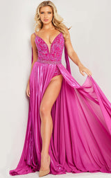 1 of 5 Jovani 07249 Hot Pink