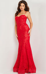 2 of 6 Jovani 07499 Red