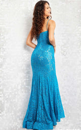 6 of 6 Jovani 07499 Peacock