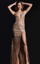 2 of 4 Jovani 07503 Gold/Silver