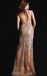 4 of 4 Jovani 07503 Gold/Silver