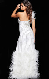 4 of 4 Jovani 07508 Off White