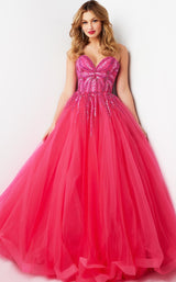 1 of 10 Jovani 07946 Fuchsia