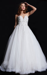 3 of 10 Jovani 07946 White
