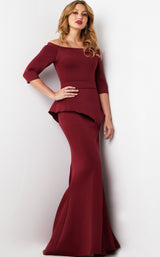 3 of 5 Jovani 08201 Wine