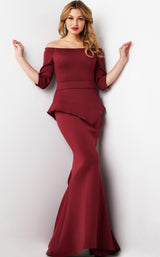 1 of 5 Jovani 08201 Wine