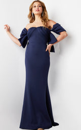1 of 5 Jovani 09064 Navy