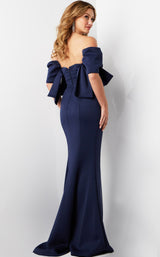 5 of 5 Jovani 09064 Navy