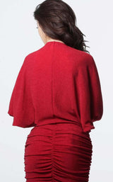3 of 3 Jovani 1869 Red