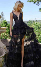1 of 5 Jovani 22904 Black