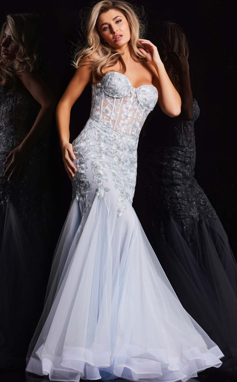 Jovani 22924 Light Blue