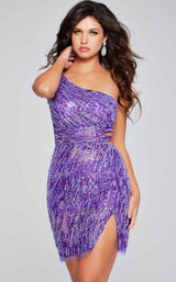 1 of 3 Jovani 23009 Purple