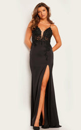 1 of 6 Jovani 23124 Black