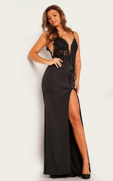 2 of 6 Jovani 23124 Black