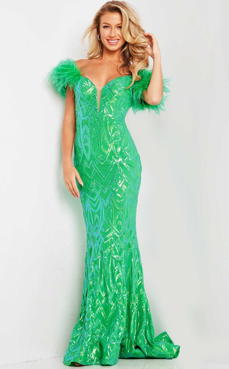 Jovani 23383 Prom Dress - Green | NewYorkDress