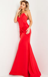 2 of 4 Jovani 23556 Red