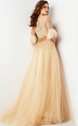 5 of 5 Jovani 23629 Champagne