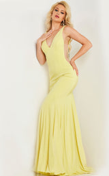 3 of 5 Jovani 23701 Yellow